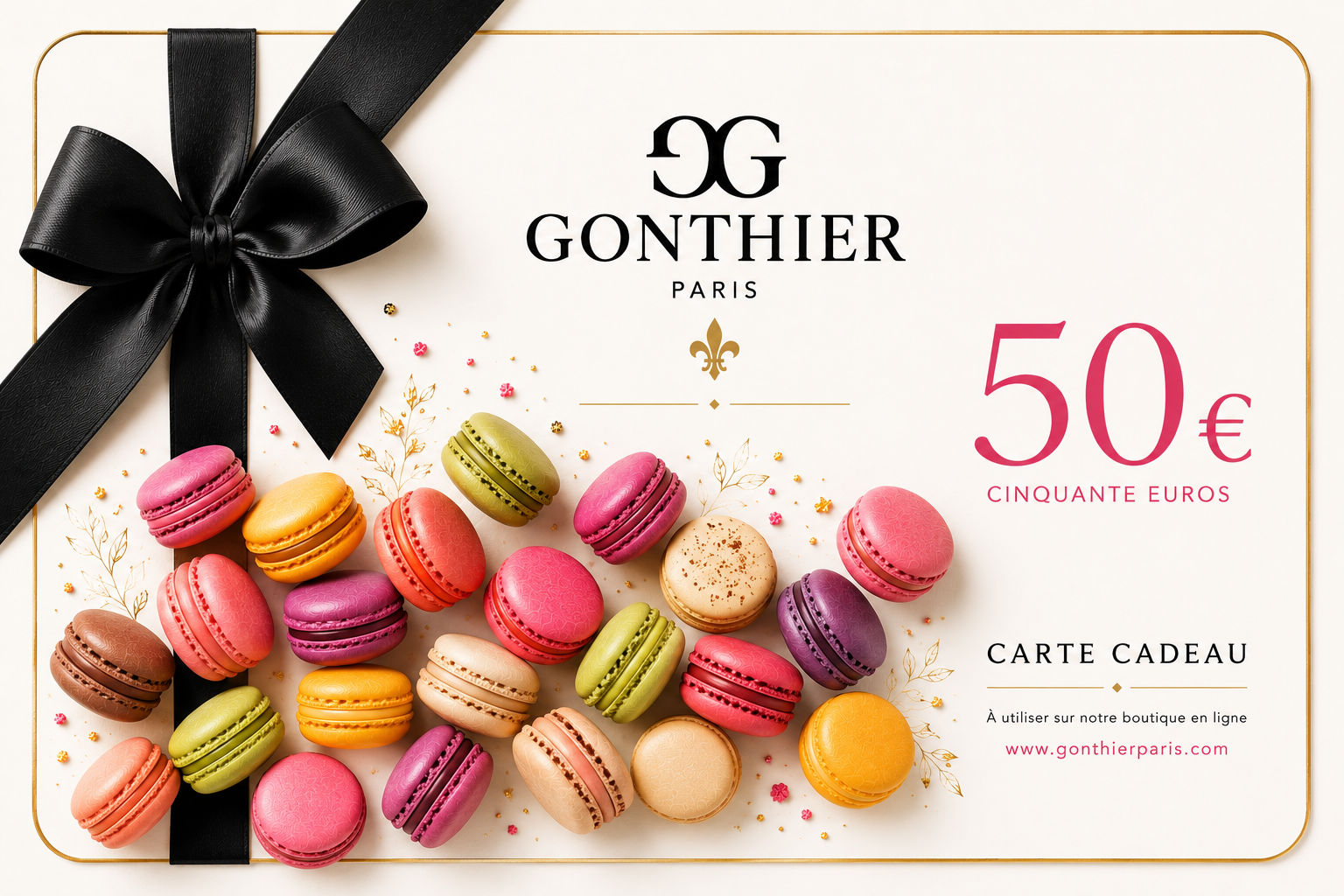 Carte Cadeau Gonthier Paris